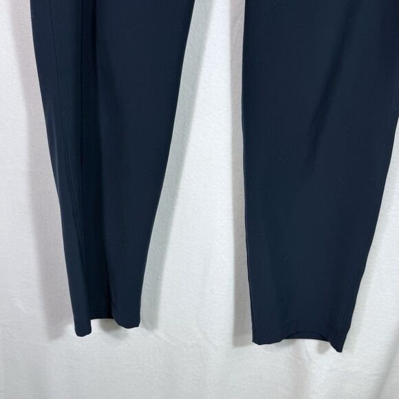 Lululemon On The Fly Woven 27" True Navy Crop Pull On Pants Womens 12 Athleisure - Picture 7 of 11